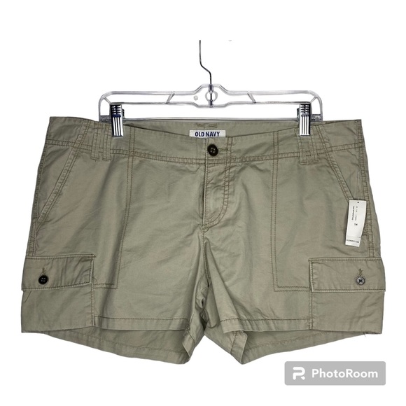 Old Navy Shorts Old Navy Tan Khaki Utility Cargo Lodge Khaki Cotton